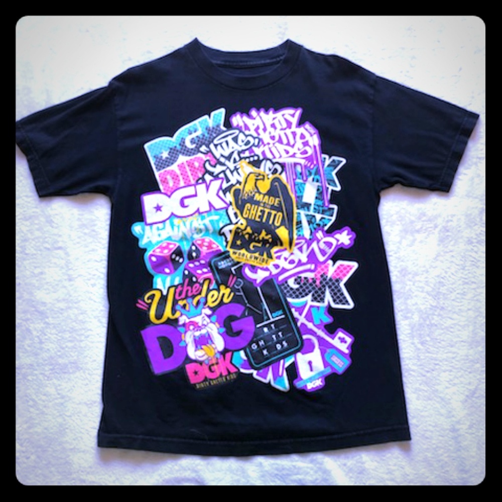Medium DGK Graffiti Tshirt
